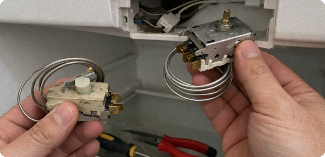 Stinol 110 — постоянно работает, но плохо холодит